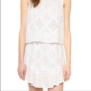 BCBG vivian dress with lace